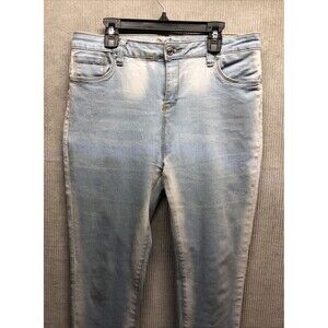 Bamboo Denim Jeggings Size 13/14 Light Blue Wash Stretch
